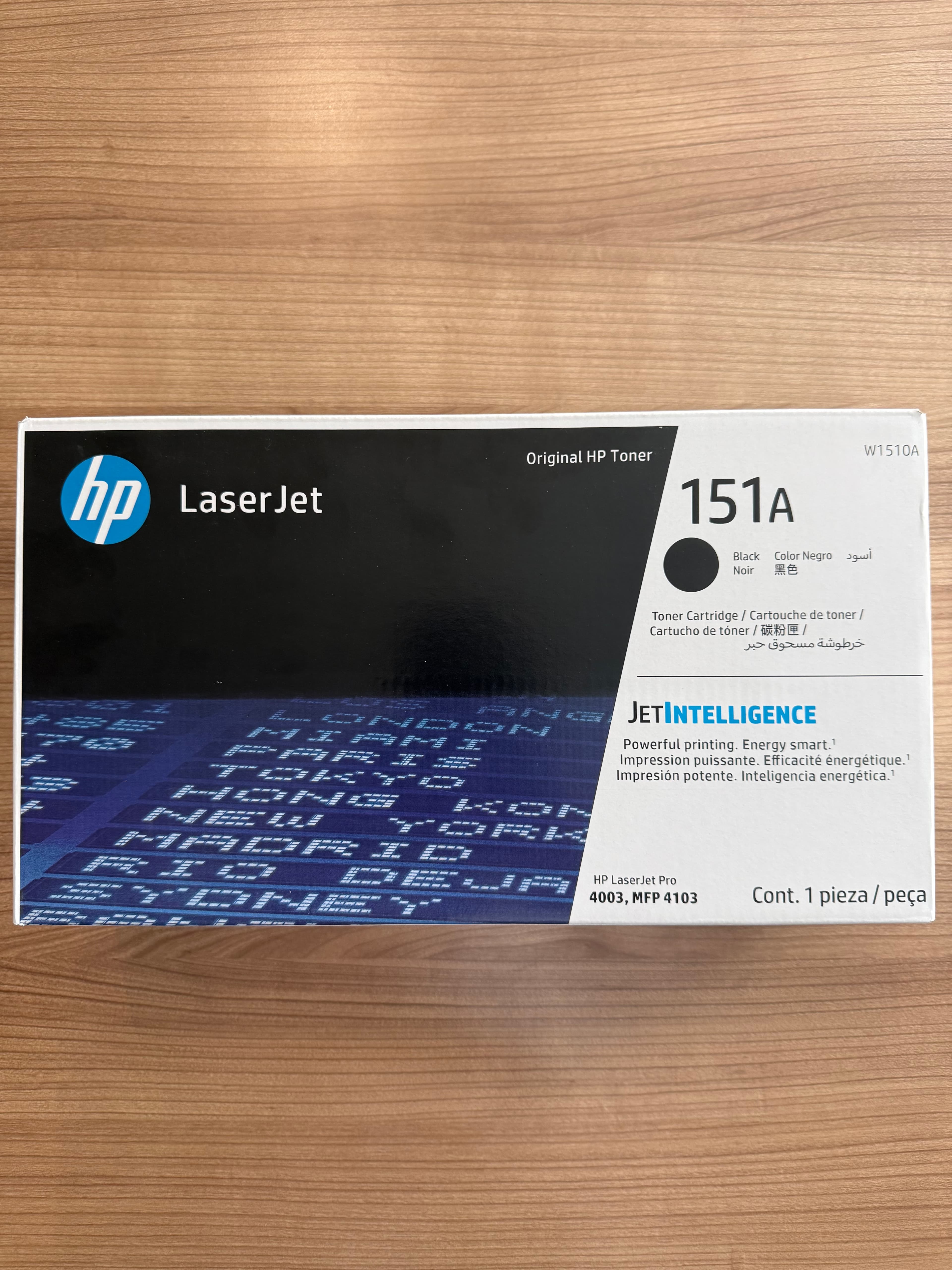 Original HP 151A Black LaserJet Toner Cartridge (W1510A)