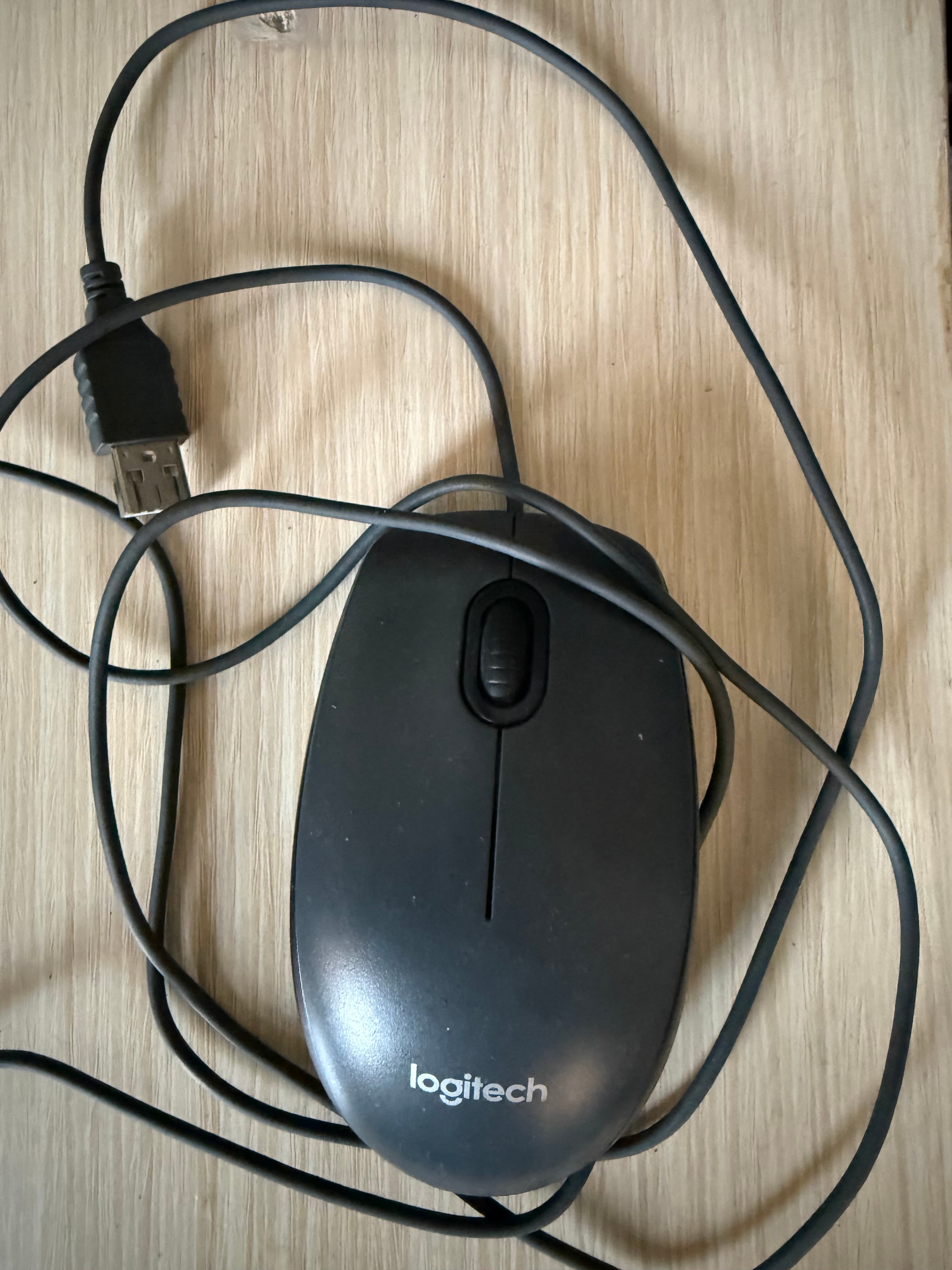Logitech Wired USB Optical Mouse